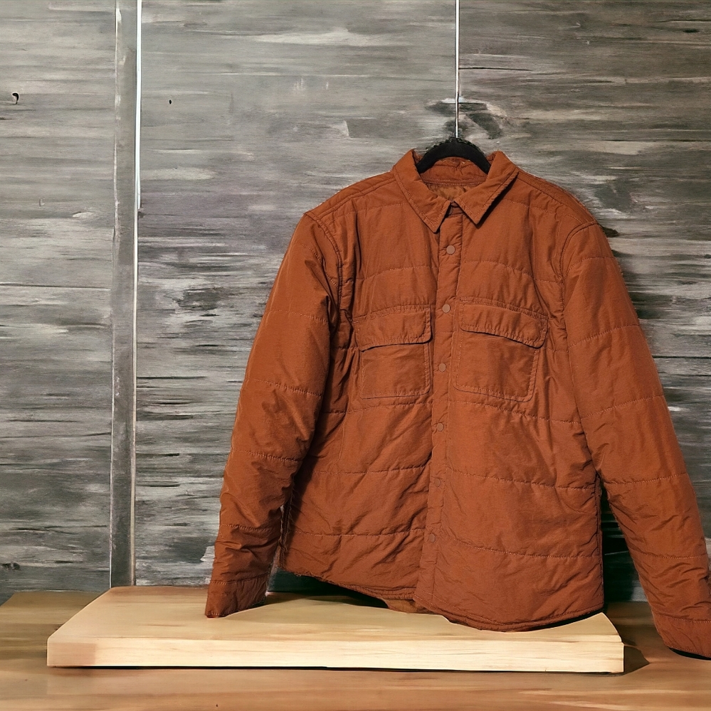 Puff Jacket burnt orange